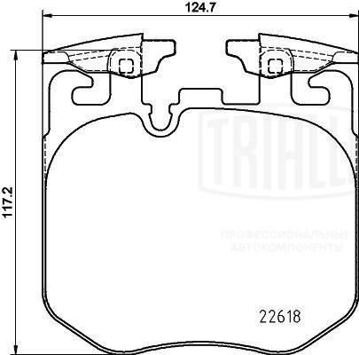 Brake Pad Set, disc brake (PF 4213)