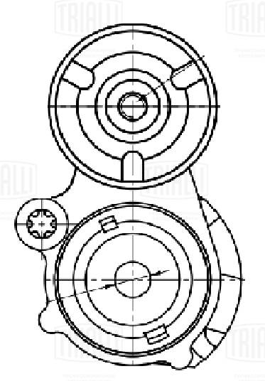 Belt Tensioner, V-ribbed belt (CM 5722)