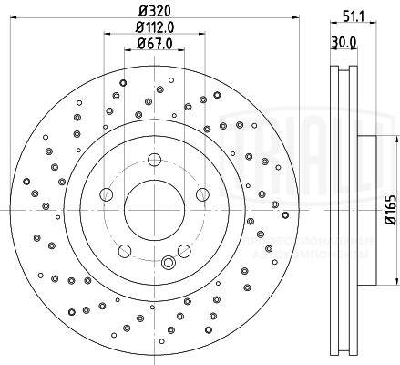 Brake Disc (DF 190419)