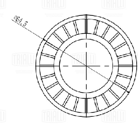 Belt Tensioner, V-ribbed belt (CM 5773)