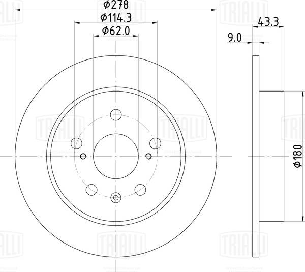 Brake Disc (DF 190615)