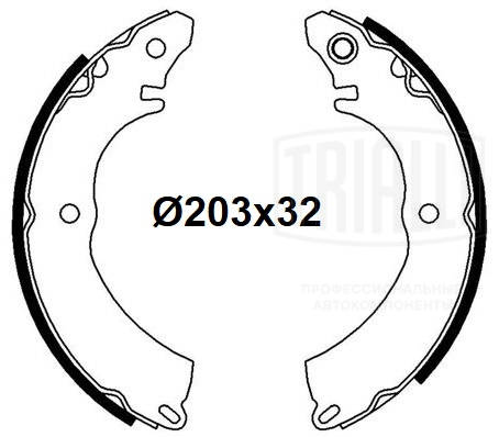 Brake Shoe Set