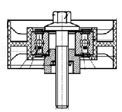 Deflection/Guide Pulley, V-ribbed belt (CM 5161)