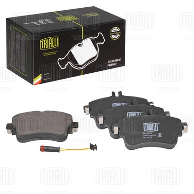 Brake Pad Set, disc brake (PF 4146)