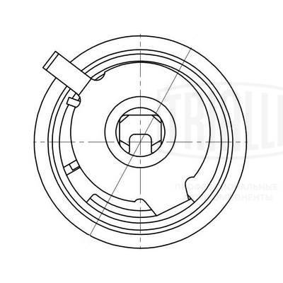 Tensioner Pulley, timing belt (CM 6071)