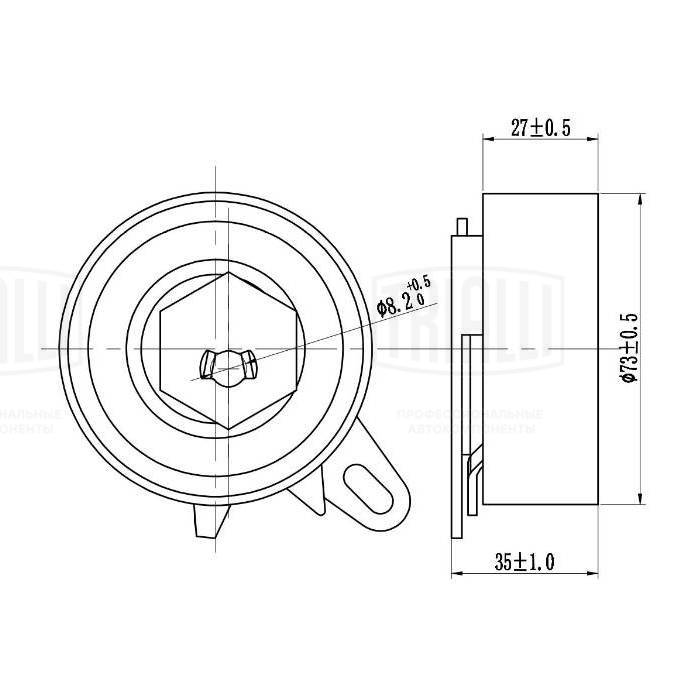 Tensioner Pulley, timing belt