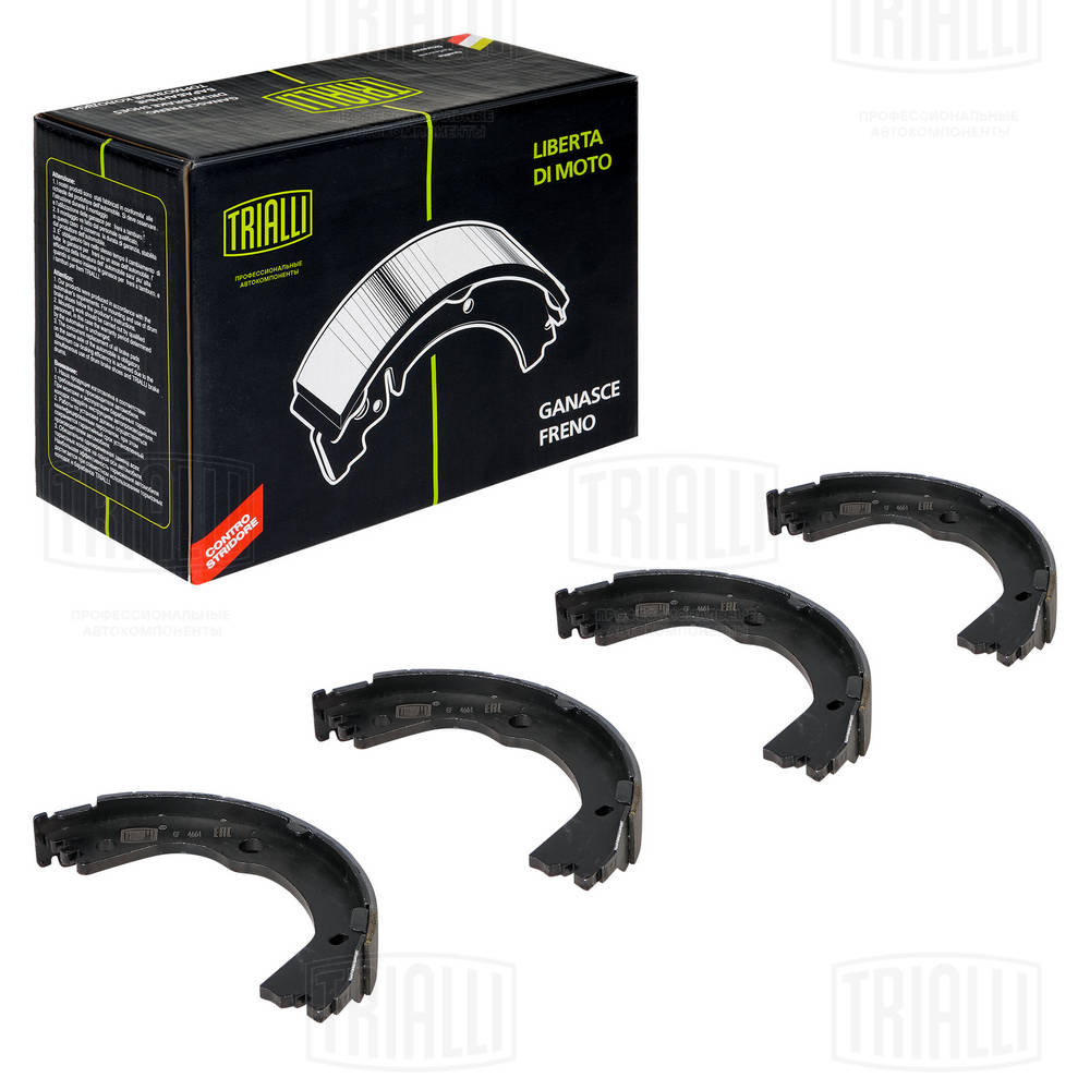 Brake Shoe Set, parking brake (GF 4661)