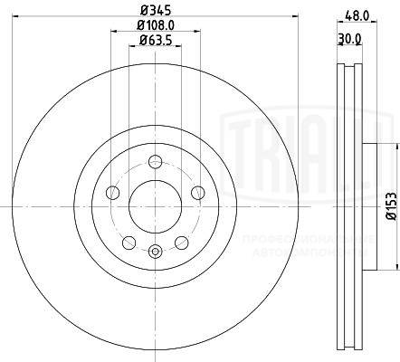 Brake Disc (DF 190429)