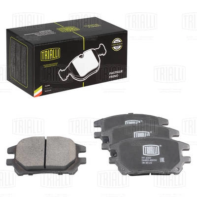 Brake Pad Set, disc brake (PF 4357)