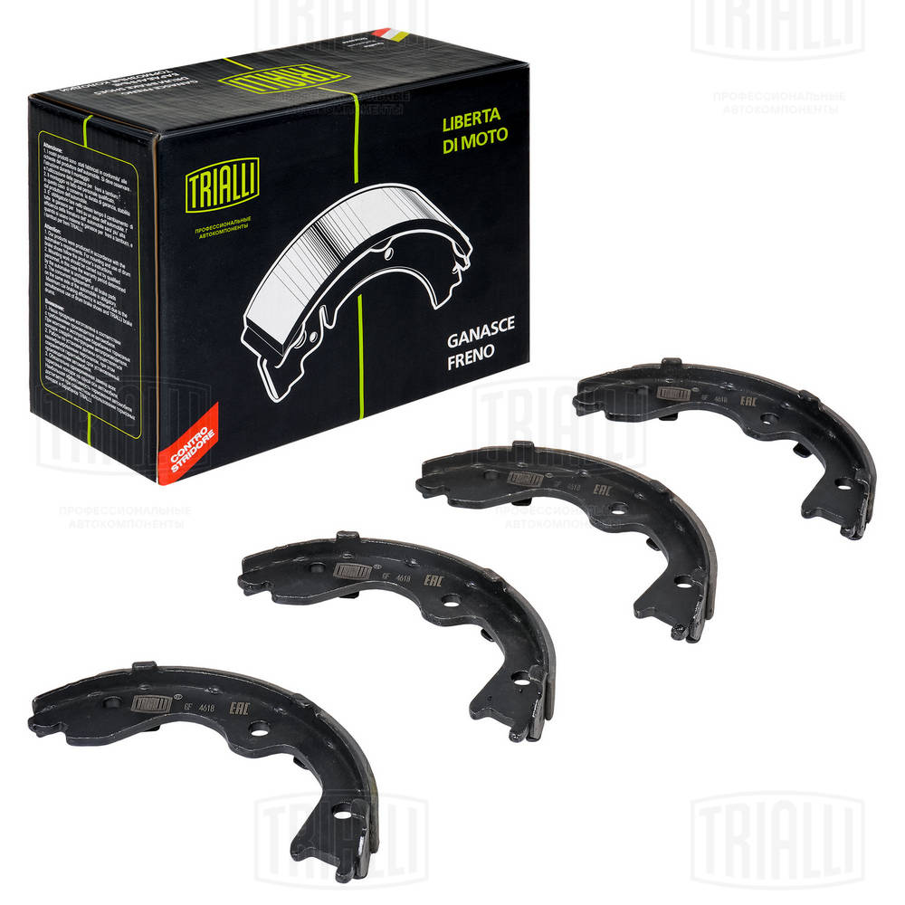 Brake Shoe Set, parking brake (GF 4618)