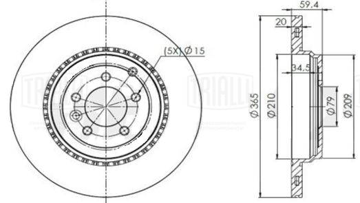 Brake Disc (DF 190518)