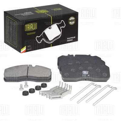 Brake Pad Set, disc brake (PFT 29124)