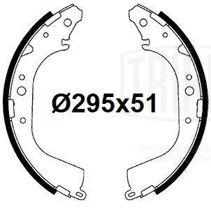 Brake Shoe Set