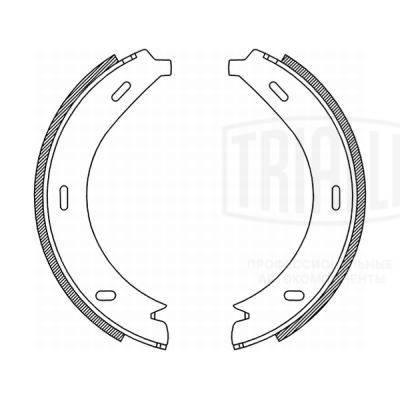 Brake Shoe Set, parking brake
