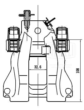 Brake Caliper (CF 052305)