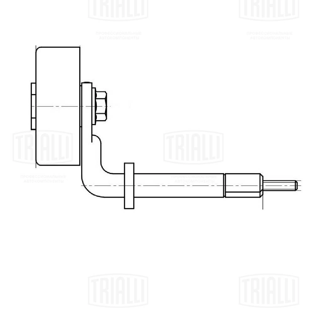 Deflection/Guide Pulley, V-ribbed belt