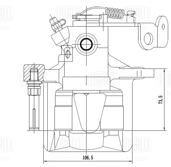 Brake Caliper (CF 032116)