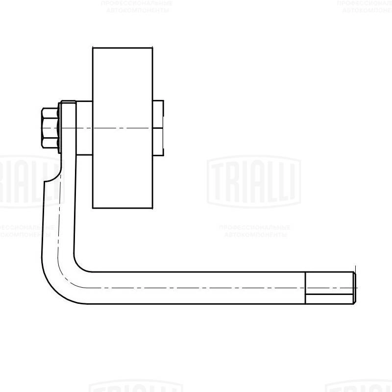 Deflection/Guide Pulley, V-ribbed belt