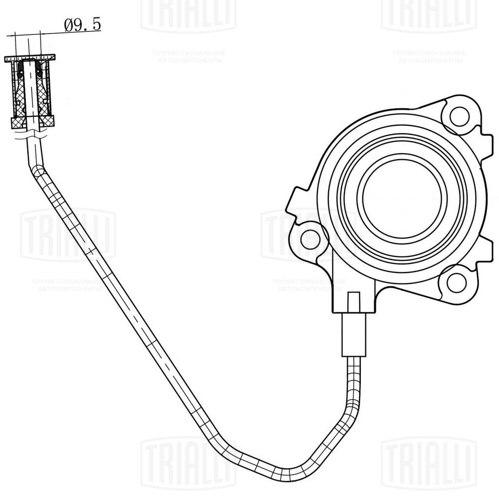 Central Slave Cylinder, clutch
