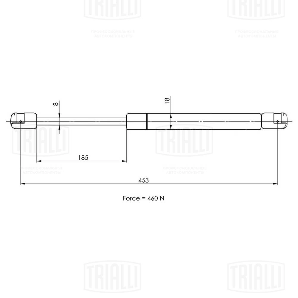 Gas Spring, boot/cargo area