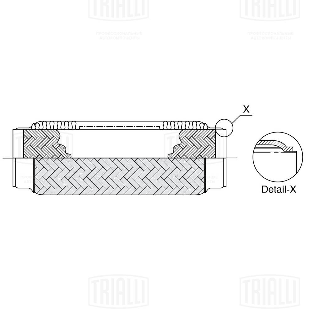 Flexible Pipe, exhaust system
