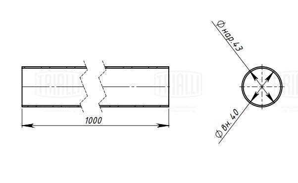 Exhaust Pipe, universal