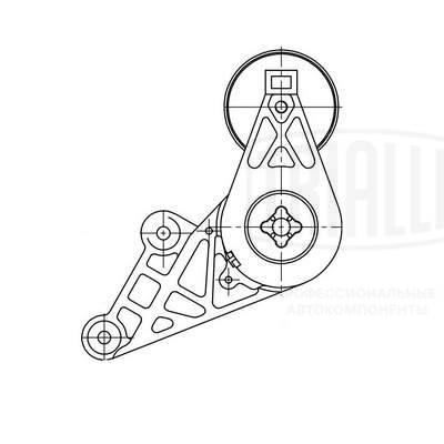 Deflection/Guide Pulley, V-ribbed belt