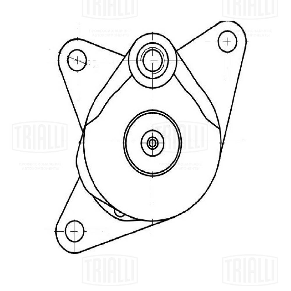 Deflection/Guide Pulley, V-ribbed belt