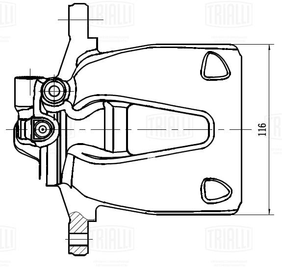 Brake Caliper (CF 162109)