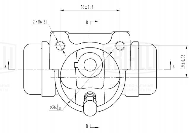 Wheel Brake Cylinder (CF 2009)