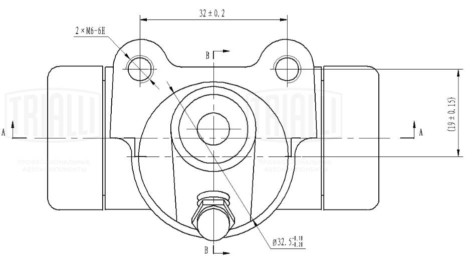 Wheel Brake Cylinder (CF 0947)