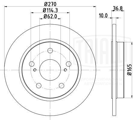 Brake Disc (DF 190108)