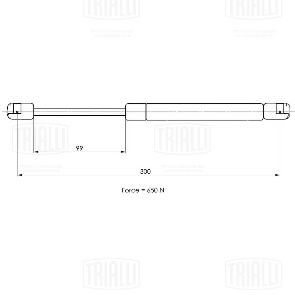 Gas Spring, boot/cargo area