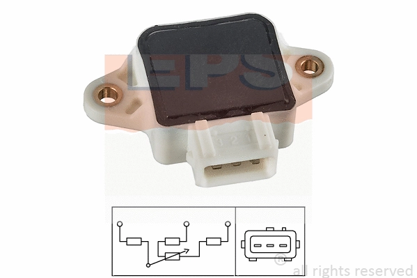 Sensor, throttle position (EPS-1995 082)