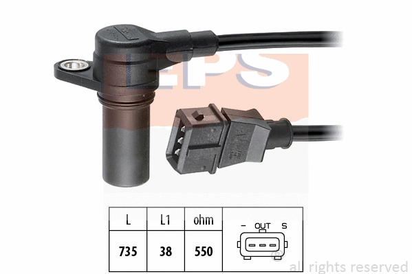 Sensor, crankshaft pulse (EPS-1953 141)