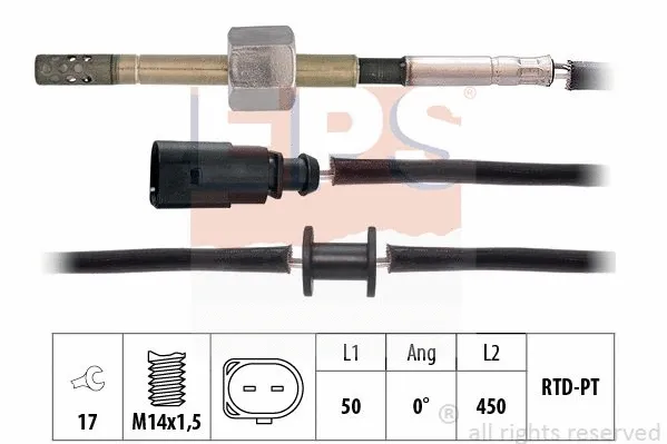 Sensor, exhaust gas temperature (EPS-1220 245)