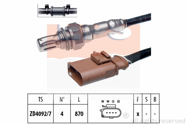 Lambda Sensor (EPS-1998 189)