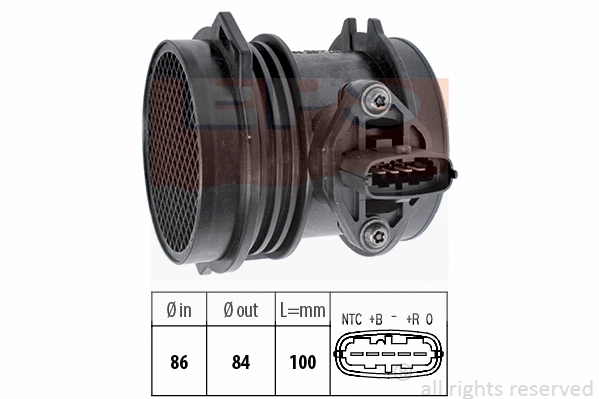 Mass Air Flow Sensor (EPS-1991 256)