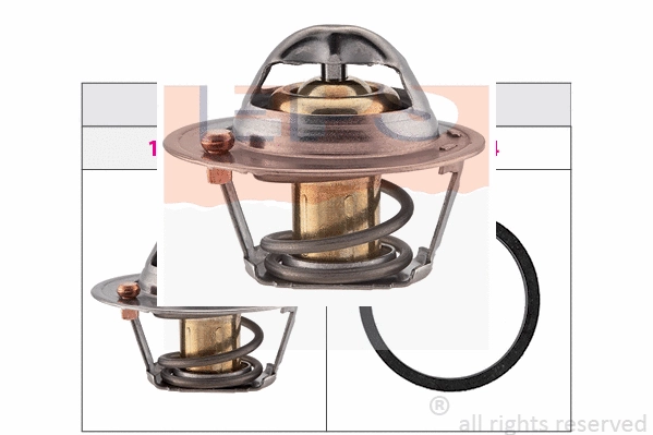 Thermostat, coolant (EPS-1880 839S)