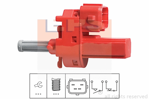 Switch, clutch control (engine timing) (EPS-1810 140)