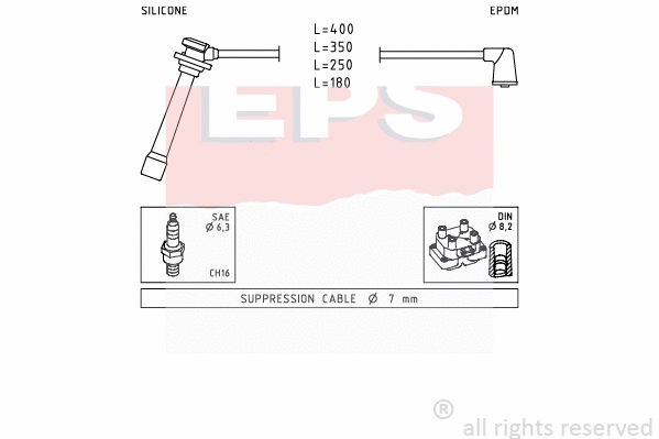 Ignition Cable Kit (EPS-1499 239)