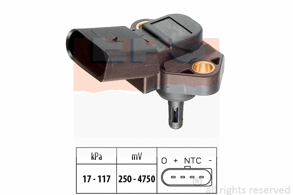 Air Pressure Sensor, altitude adaption (EPS-1993 071)