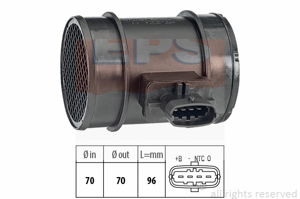 Mass Air Flow Sensor (EPS-1991 413)