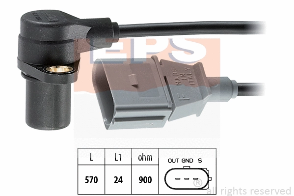 Sensor, crankshaft pulse (EPS-1953 172)