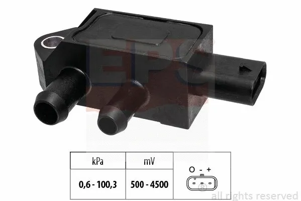 Sensor, exhaust pressure (EPS-1993 404)