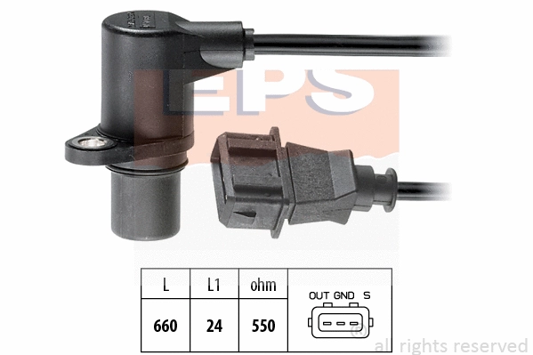 Sensor, crankshaft pulse (EPS-1953 437)