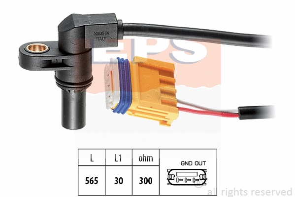 RPM Sensor, automatic transmission (EPS-1953 469)