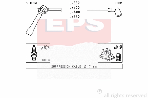 Ignition Cable Kit (EPS-1501 231)