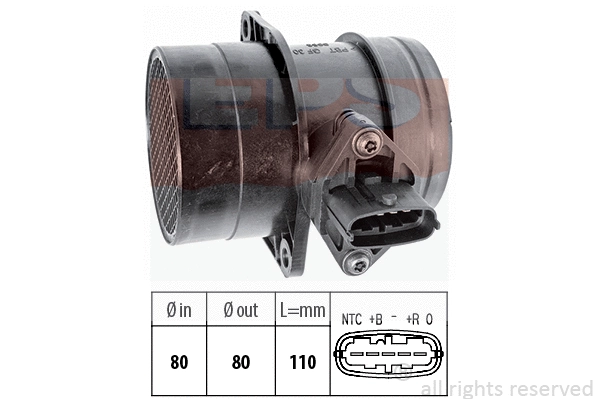 Mass Air Flow Sensor (EPS-1991 311)