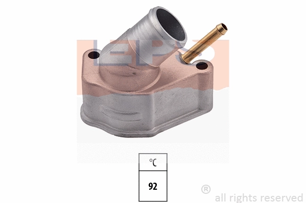Thermostat, coolant (EPS-1880 287)